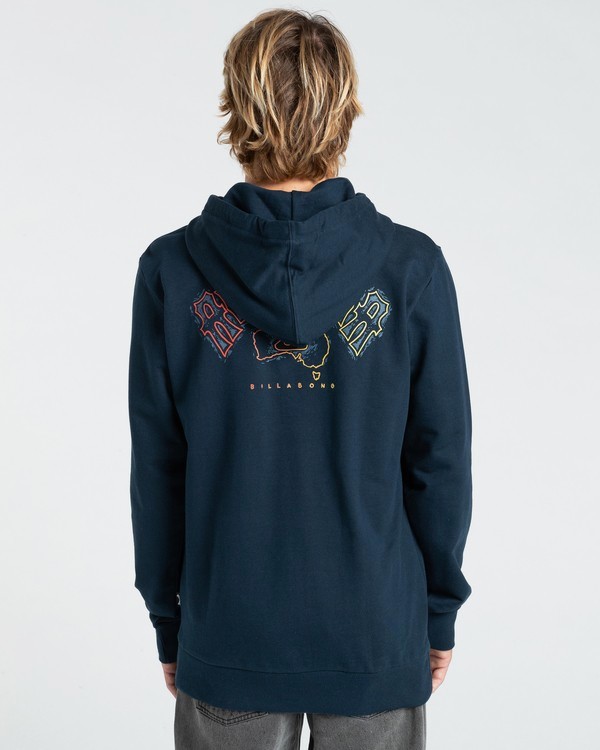 1 Dreamy Places - Sudadera con Capucha para Hombre Azul W1HO04BIP1 Billabong