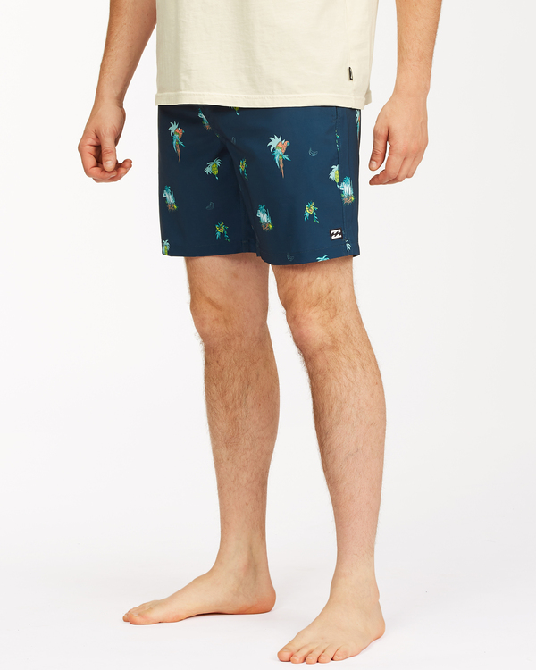 6 Sundays Stretch Layback 16" - Boardshorts for Men Grey W1LB04BIP1 Billabong