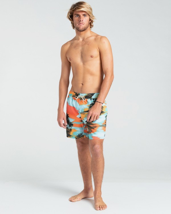 3 Sundays - Boardshorts 16" for Men Brown W1LB05BIP1 Billabong