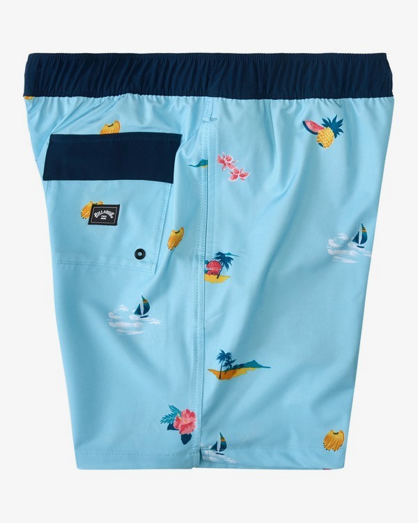 3 Sundays Layback Hawaii - Board Shorts for Men Blue W1LB31BIP1 Billabong