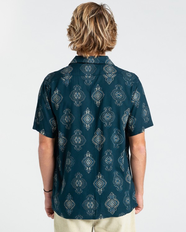 1 Sunday Vacay - Short Sleeve Shirt for Men Azul W1SH01BIP1 Billabong