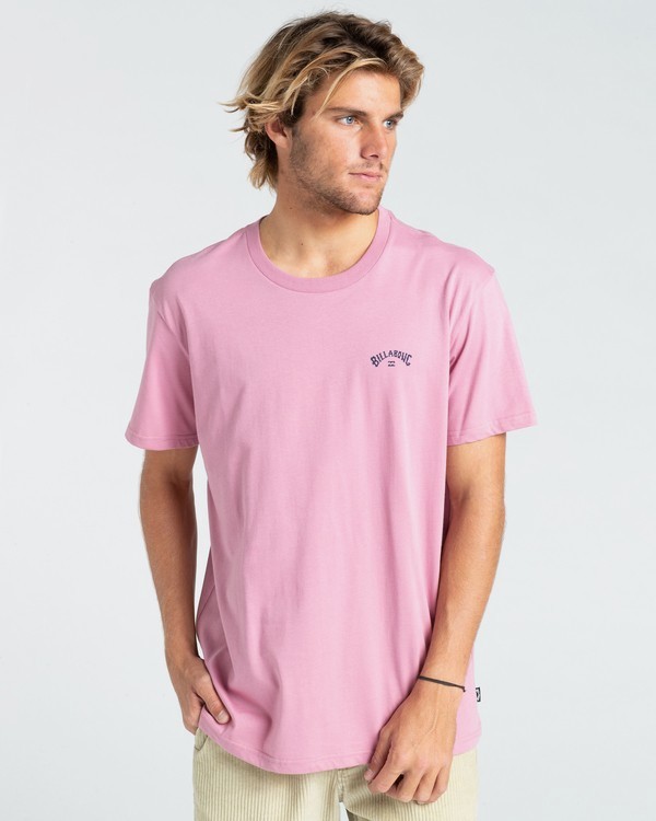 0 Arch Wave - T-shirt pour Homme Rose W1SS08BIP1 Billabong