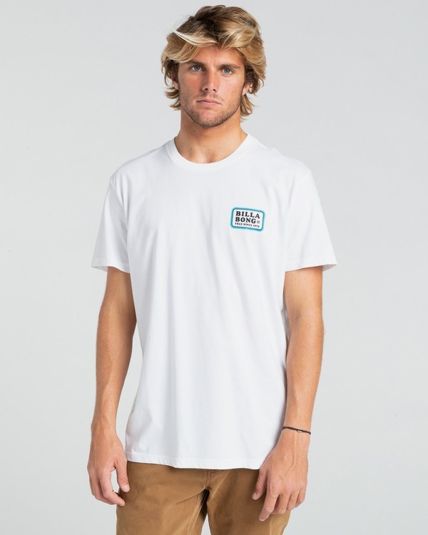 0 Walled - T-shirt pour Homme Blanc W1SS32BIP1 Billabong