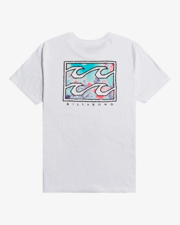 1 Crayon Wave - Camiseta para Hombre Blanco W1SS48BIP1 Billabong