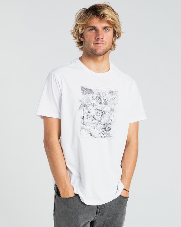 0 Hell Ride - Camiseta para Hombre Blanco W1SS51BIP1 Billabong