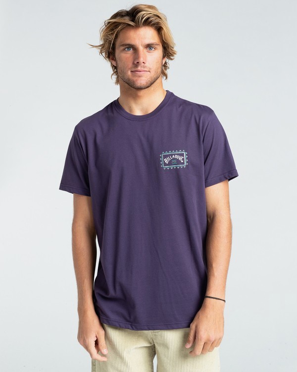 0 Adventure Division Arch Wave - T-Shirt for Men Purple W1SS67BIP1 Billabong