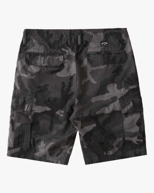 Men's gray camo cargo shorts on sale