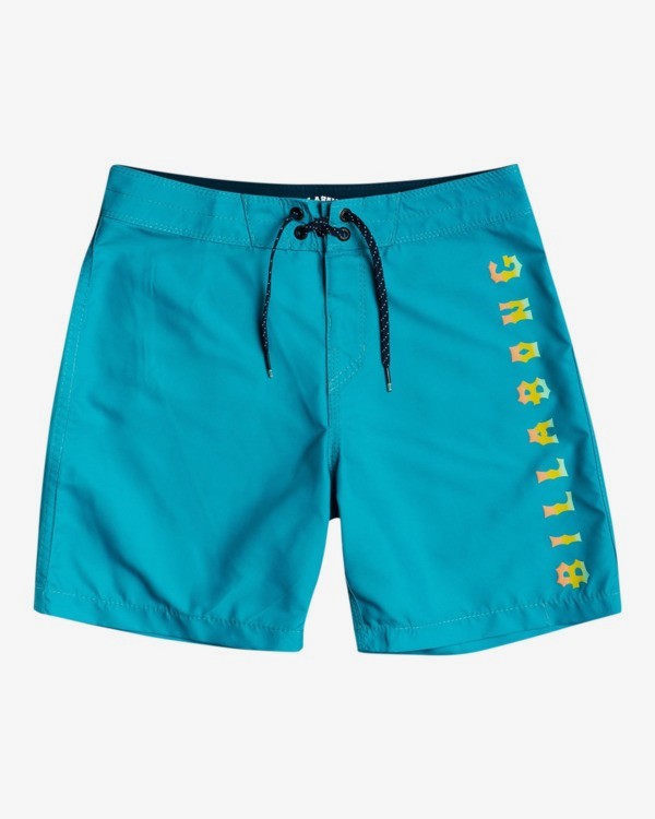 0 All Day Heritage 16" - Board Shorts for Boys Blue W2BS15BIP1 Billabong