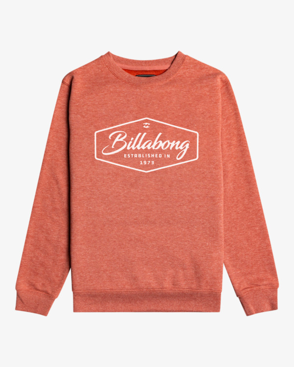 0 Trademark - Sweatshirt for Boys Red W2CR01BIP1 Billabong