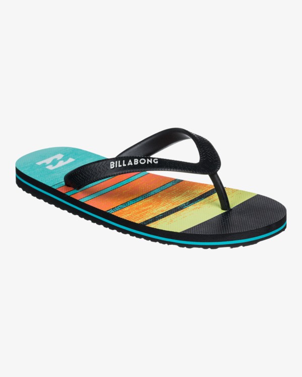 0 Tides Print - Flip Flops for Boys  W2FF02BIP1 Billabong