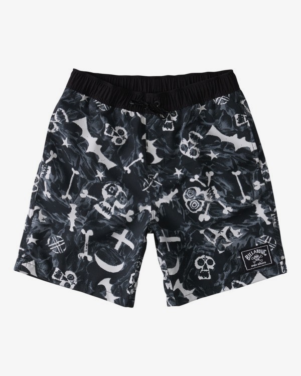 0 Bad Billy Layback 16" - Swim Shorts for Boys  W2LB10BIP1 Billabong