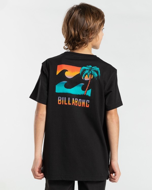 2 BBTV - Camiseta para Chicos Negro W2SS36BIP1 Billabong