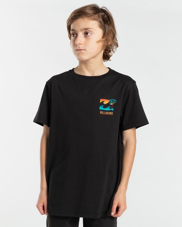 1 BBTV - Camiseta para Chicos Negro W2SS36BIP1 Billabong