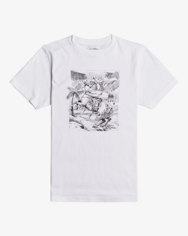 0 Hell Ride - Camiseta para Chicos Blanco W2SS43BIP1 Billabong