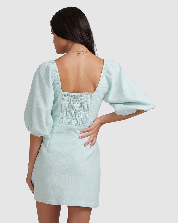 8 White Sand - Mini Dress for Women Blue W3DR50BIP1 Billabong