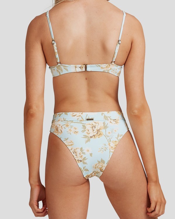 8 Laguna Maui Rider - Braguita de bikini para Mujer Verde W3SB84BIP1 Billabong