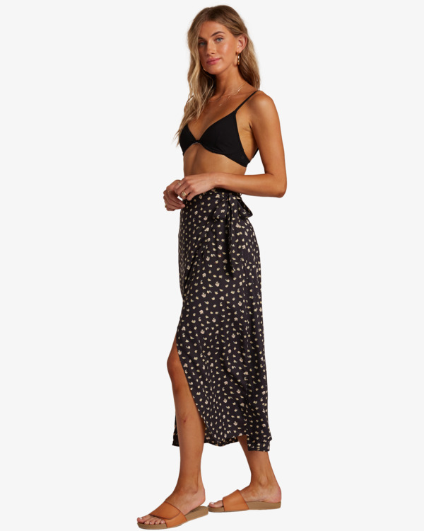 1 Ocean Air - Wrap Midi Skirt for Women  W3SK06BIP1 Billabong