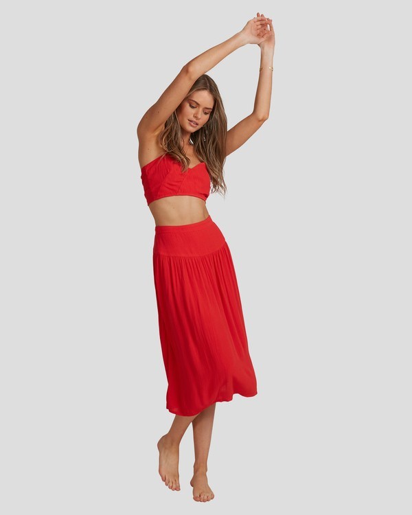 7 Mrs. Miller - Midi Skirt for Women  W3SK07BIP1 Billabong