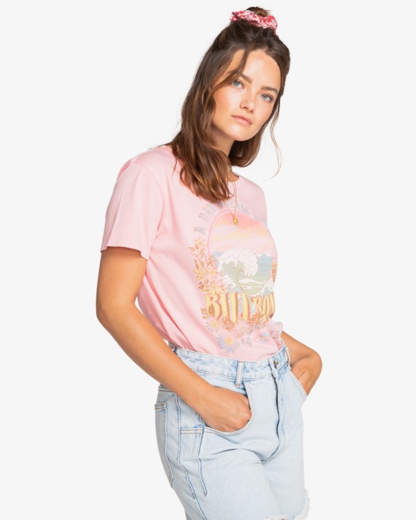0 Day Dream Away - Boyfriend T-Shirt for Women  W3SS12BIP1 Billabong