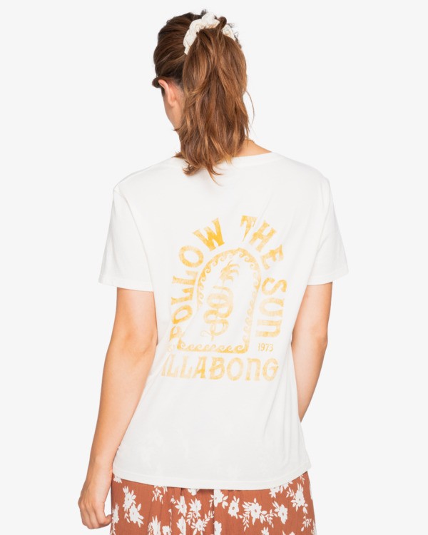 2 Follow The Sun - Boyfriend T-Shirt for Women  W3SS22BIP1 Billabong