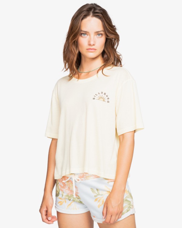 1 Feeling Free - Cropped T-Shirt for Women  W3SS26BIP1 Billabong