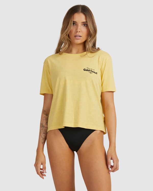 1 G'Day Gold Coast - Cropped T-Shirt for Women  W3SS62BIP1 Billabong