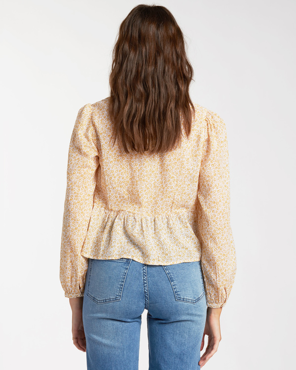 1 After Dark - Blouse met Lange Mouw voor Dames  W3TP05BIP1 Billabong