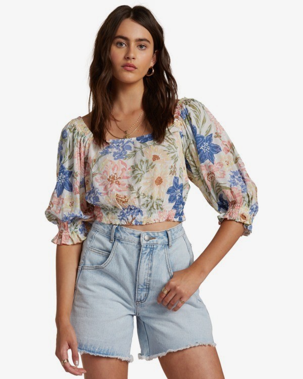 0 Royal Wear - Kurzärmliges Oberteil für Frauen  W3TP25BIP1 Billabong