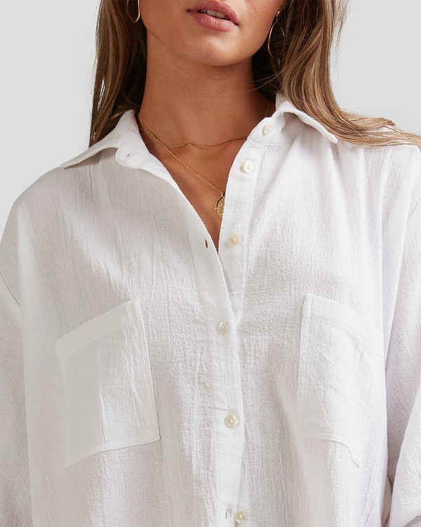 6 Beach - Oversized Blouse for Women  W3TP30BIP1 Billabong