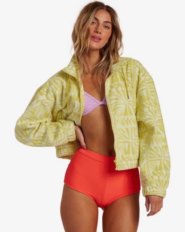 0 Cheeko - Felpa pile con zip da Donna  W3WA04BIP1 Billabong
