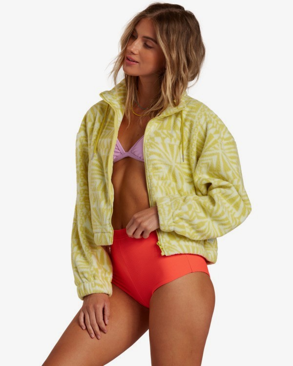 2 Cheeko - Felpa pile con zip da Donna  W3WA04BIP1 Billabong