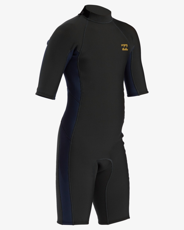 3 2/2mm Absolute - Traje de surf de primavera con manga corta y cremallera en la espalda para Chicos Marron W42B51BIP1 Billabong