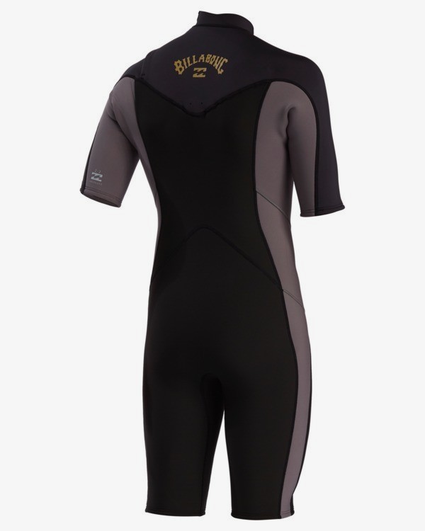 5 2/2mm Absolute - Springsuit mit Reißverschluss auf der Brust für Männer Schwarz W42M63BIP1 Billabong