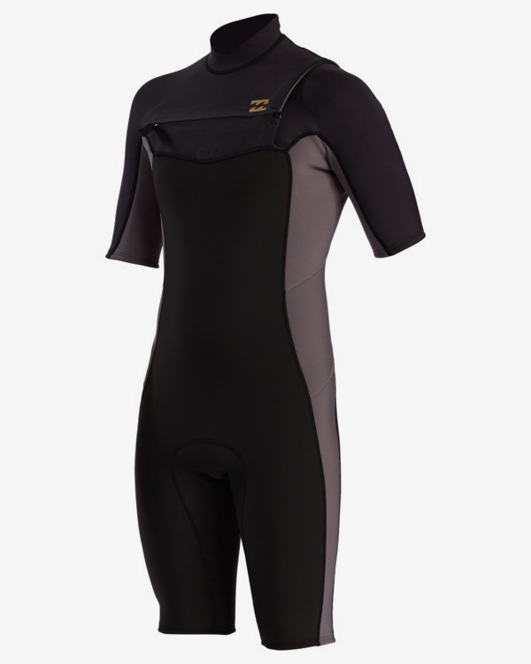 0 2/2mm Absolute - Springsuit mit Reißverschluss auf der Brust für Männer Schwarz W42M63BIP1 Billabong