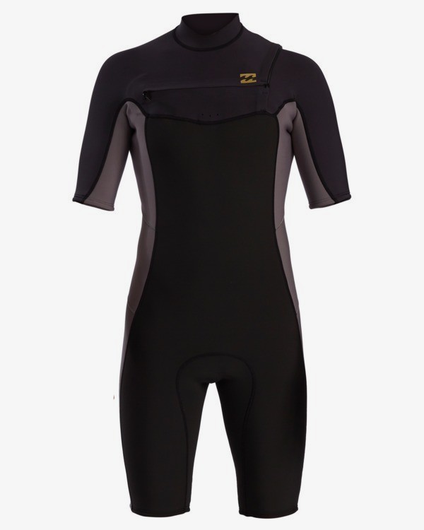 1 2/2mm Absolute - Springsuit mit Reißverschluss auf der Brust für Männer Schwarz W42M63BIP1 Billabong