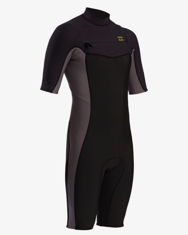 2 2/2mm Absolute - Springsuit mit Reißverschluss auf der Brust für Männer Schwarz W42M63BIP1 Billabong