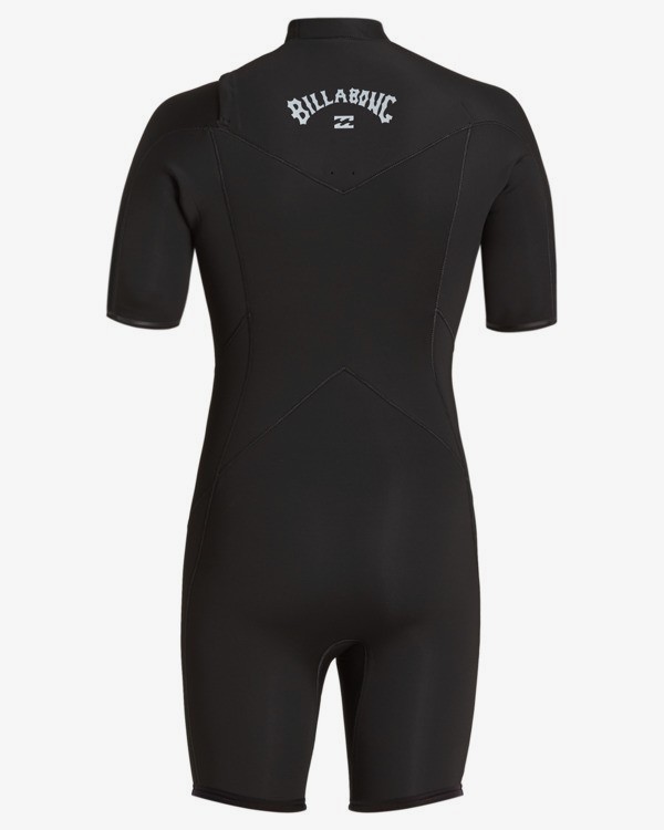4 2/2mm Absolute - Muta estiva con zip sul petto da Uomo Black W42M63BIP1 Billabong