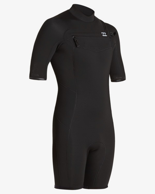 2 2/2mm Absolute - Muta estiva con zip sul petto da Uomo Black W42M63BIP1 Billabong