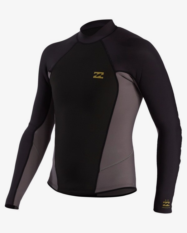 0 2/2mm Absolute - Wetsuit Jacket for Men Black W42M69BIP1 Billabong