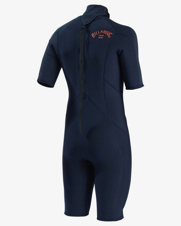 5 2/2mm Absolute - Kurzärmliger Springsuit mit Reißverschluss am Rücken für Männer Bunt W42M72BIP1 Billabong