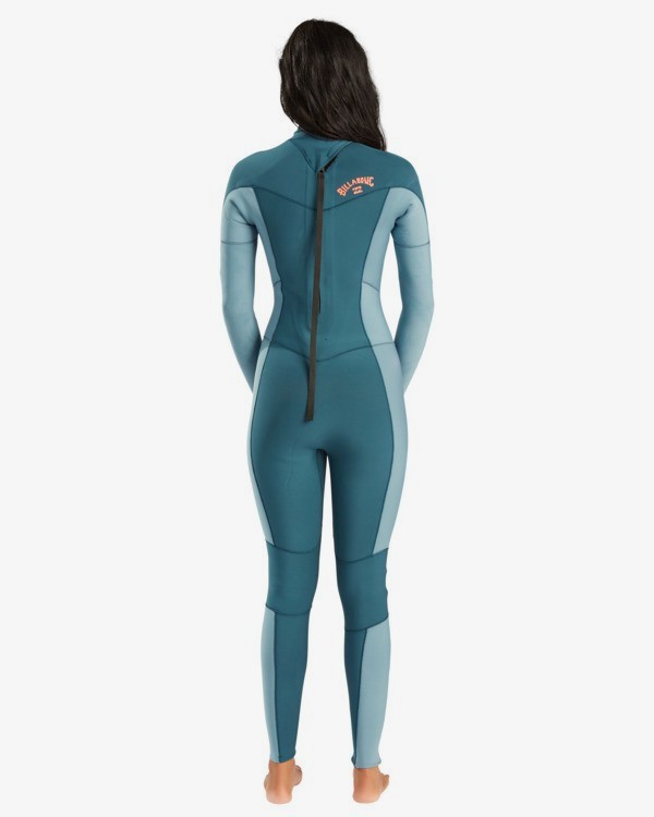 2 Synergy - Traje de surf con cremallera atrás 3/2mm para Mujer Azul W43G52BIP1 Billabong