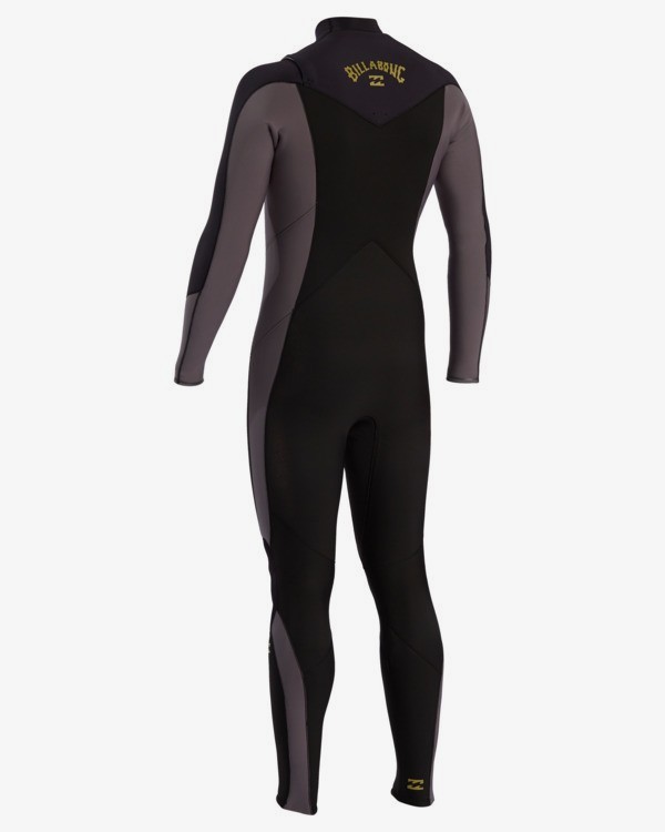 1 Absolute - 3/2mm Chest Zip GBS Wetsuit for Men Black W43M54BIP1 Billabong