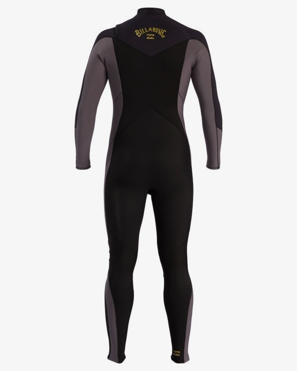 4 Absolute - 3/2mm Chest Zip GBS Wetsuit for Men Black W43M54BIP1 Billabong