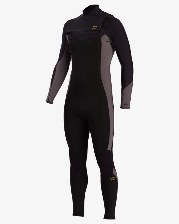0 Absolute - 3/2mm Chest Zip GBS Wetsuit for Men Black W43M54BIP1 Billabong