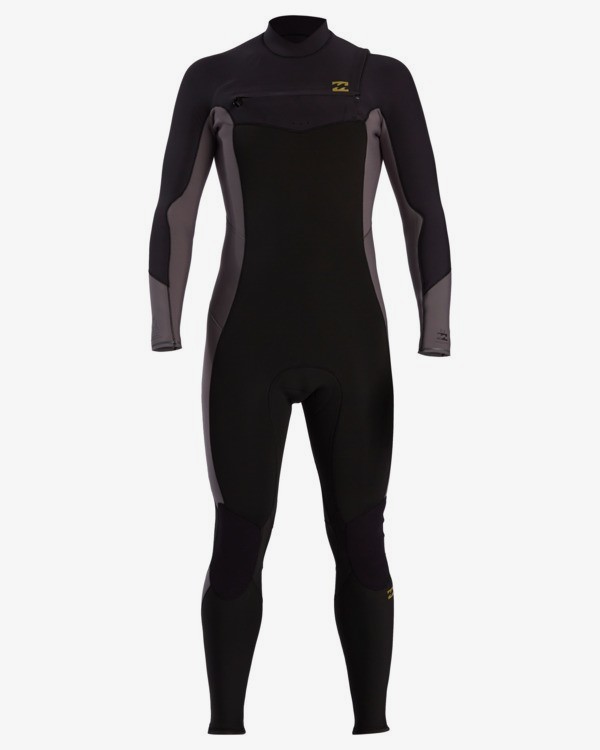 2 Absolute - 3/2mm Chest Zip GBS Wetsuit for Men Black W43M54BIP1 Billabong
