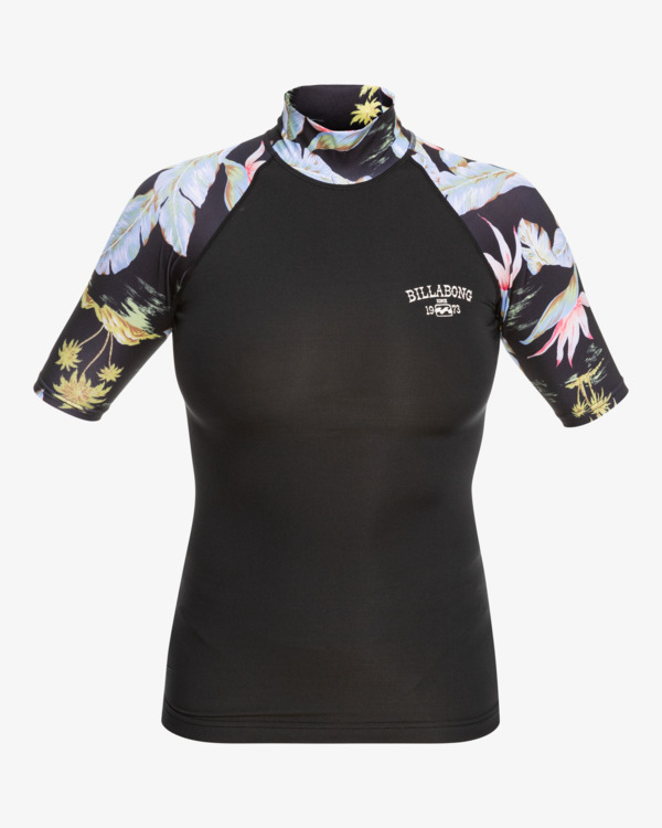 0 Swim In - Kurzärmliger Rashguard mit UPF 50 für Frauen Schwarz W4GY53BIP1 Billabong