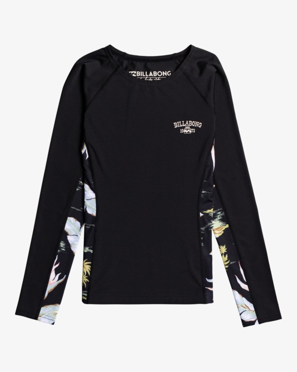 0 Swim Yoke - Long Sleeve UPF 50 Rash Vest for Women Black W4GY54BIP1 Billabong
