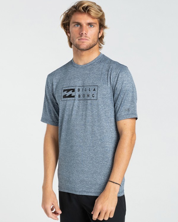 2 United - Camisola protetora de manga curta com UPF 50 para Homem  W4MY14BIP1 Billabong