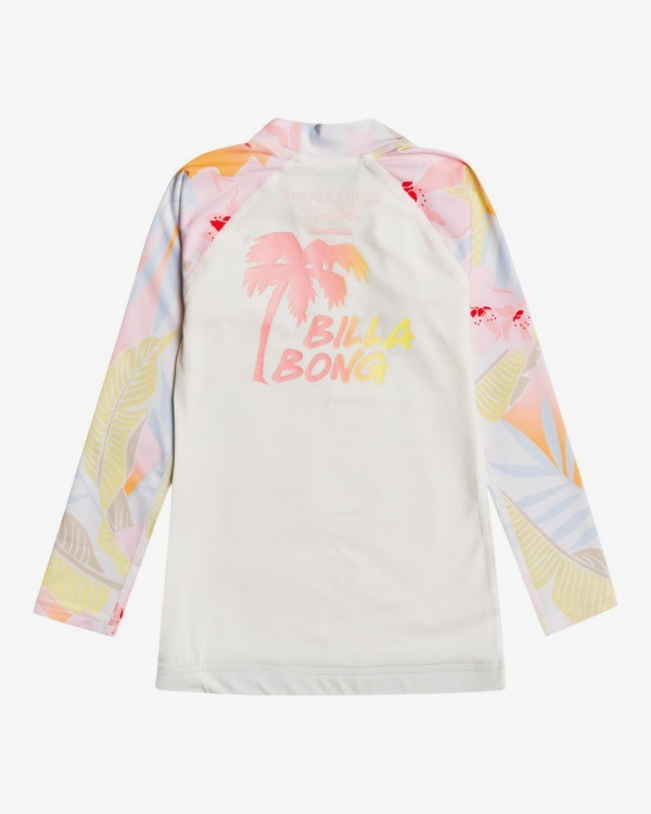 1 Billie Logo - Langärmliger Rashguard mit UPF 50 für Kleinkinder Braun W4TY04BIP1 Billabong