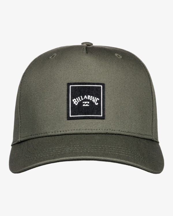 0 Stacked - Snapback Cap for Men Green W5CM08BIP1 Billabong